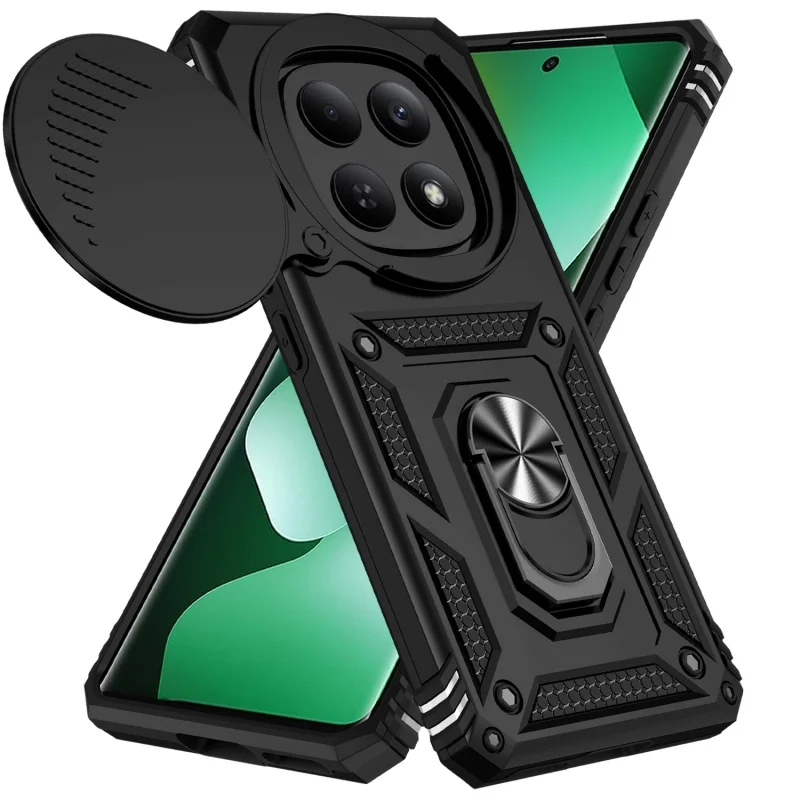 

For Redmi Note 15 Pro 5G Case Cover Xiaomi Redmi Note 15 Pro 5G Capas Shockproof Lens Ring Holder Fundas Redmi Note 15 Pro 5G