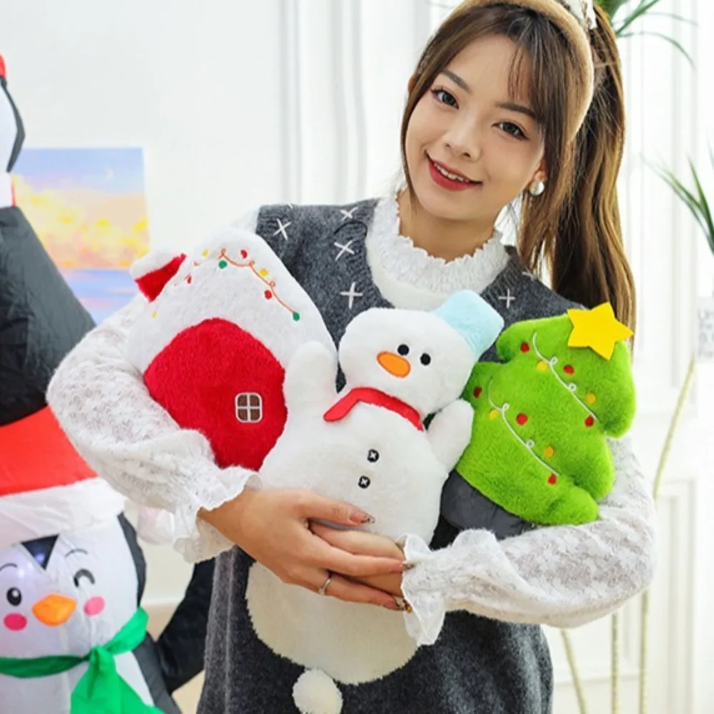 

Birthday Gifts Snowman Christmas Series Toys Soft Christmas Tree Santa Claus Elk Creative Decorative Christmas Gift