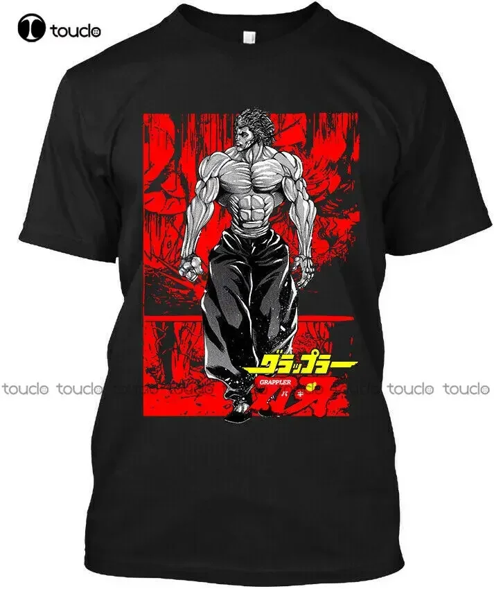 Limited New Baki the Grappler Hanma Yujiro the World's Strongest T-Shirt S-5XL golf shirts for men Custom aldult Teen unisex