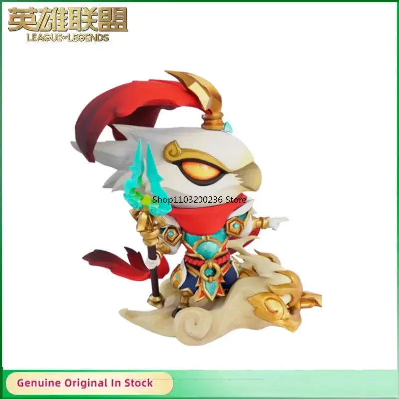 

Original LOL League of Legends The Emperor of The Sands Azir Q Version Anime Action Figures Collectible Ornaments Model Toy Gift