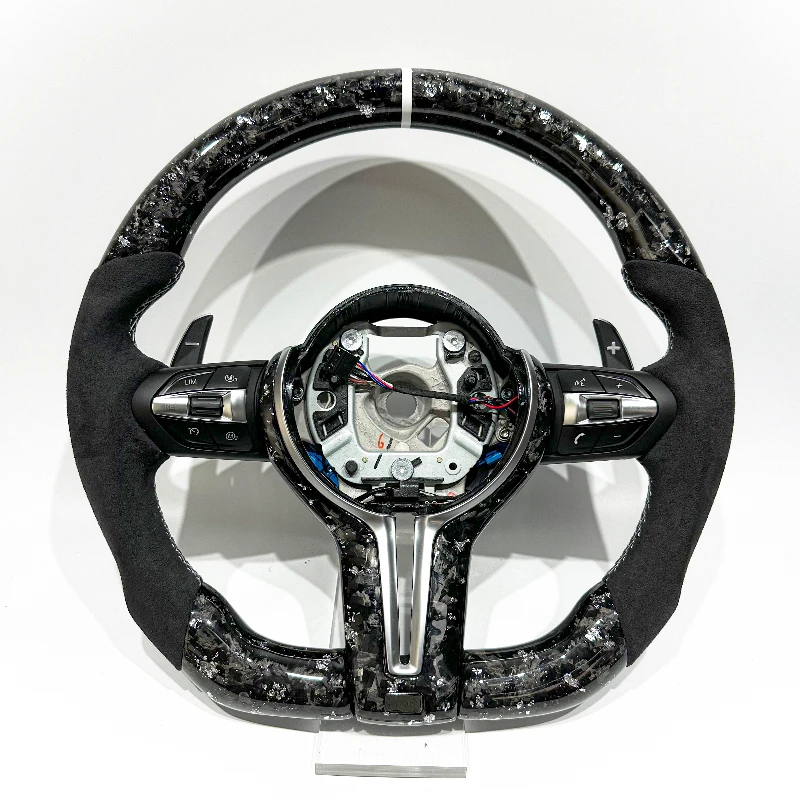 Exquisite Full Leather Steering Wheel Suitable for BMW 1 Series 2 Series 3 Series 4 Series 5 Series F10 F20 F22 F46 F07 F01 F32