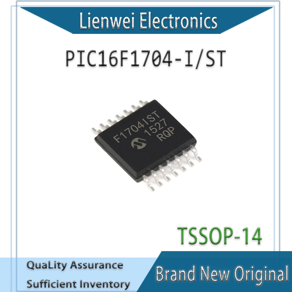 100% New Original F1704IST PIC16F1704-I/ST PIC16F1704 IC MCU Chipset TSSOP-14