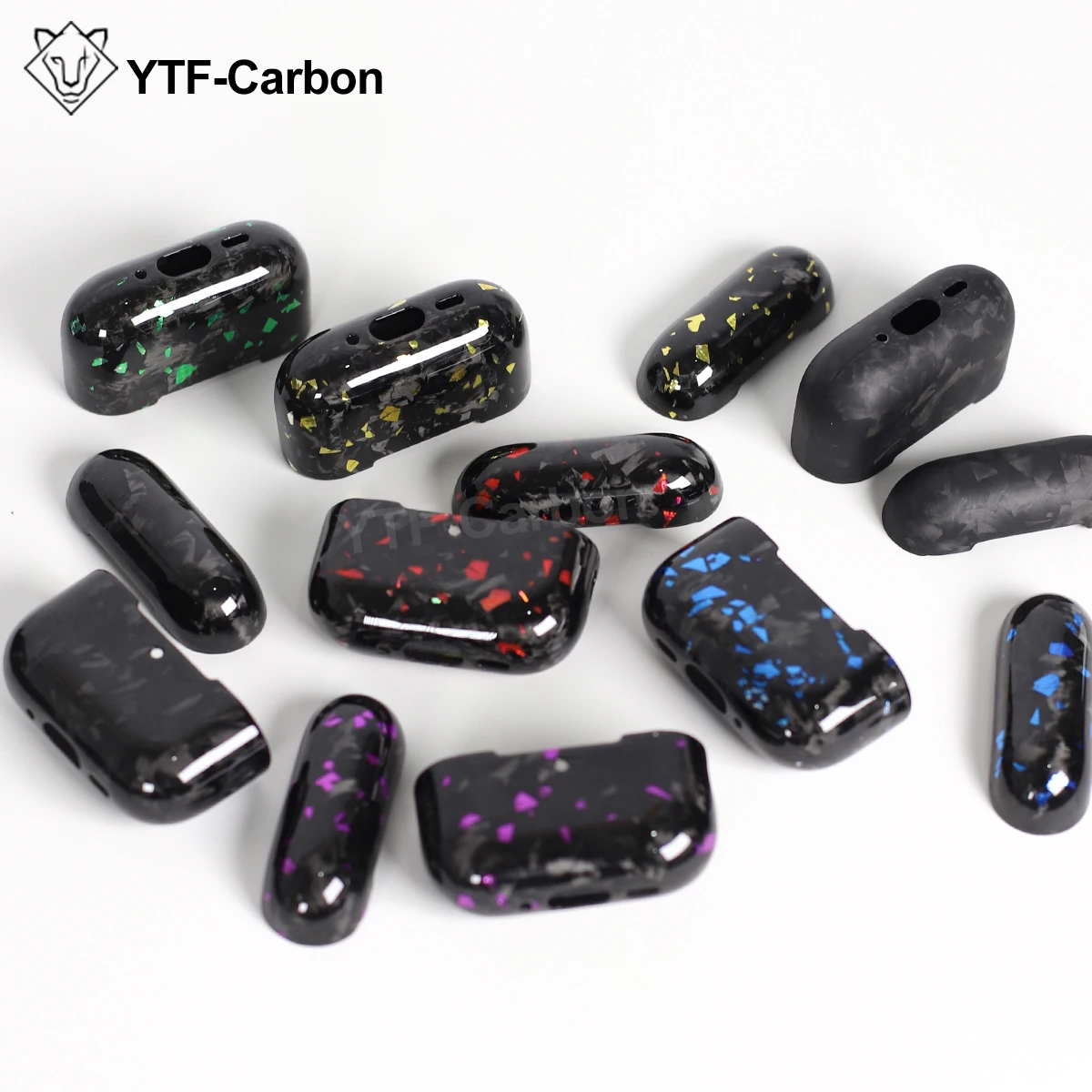 YTF-Carbon Carbonfaser-Hülle für AirPods Pro 3 Kabelloses Laden Bluetooth-Kopfhörer-Schutzhülle für AirPods Pro 2 Dünn und Leicht – Detail 11