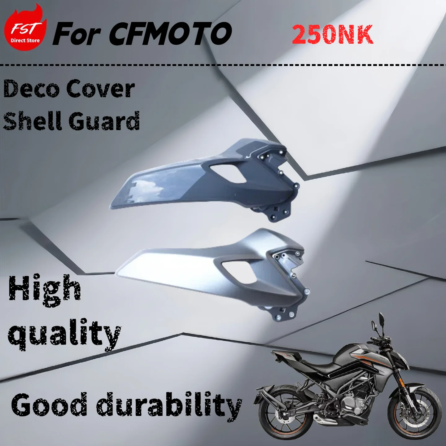

For CFMOTO 250NK right fuel tank front guard 22 fuel tank guard shell modified accessories retro durable