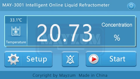 Liquid concentration meter Intelligent Drawing Oil Concentration Online Real-time Testing Device