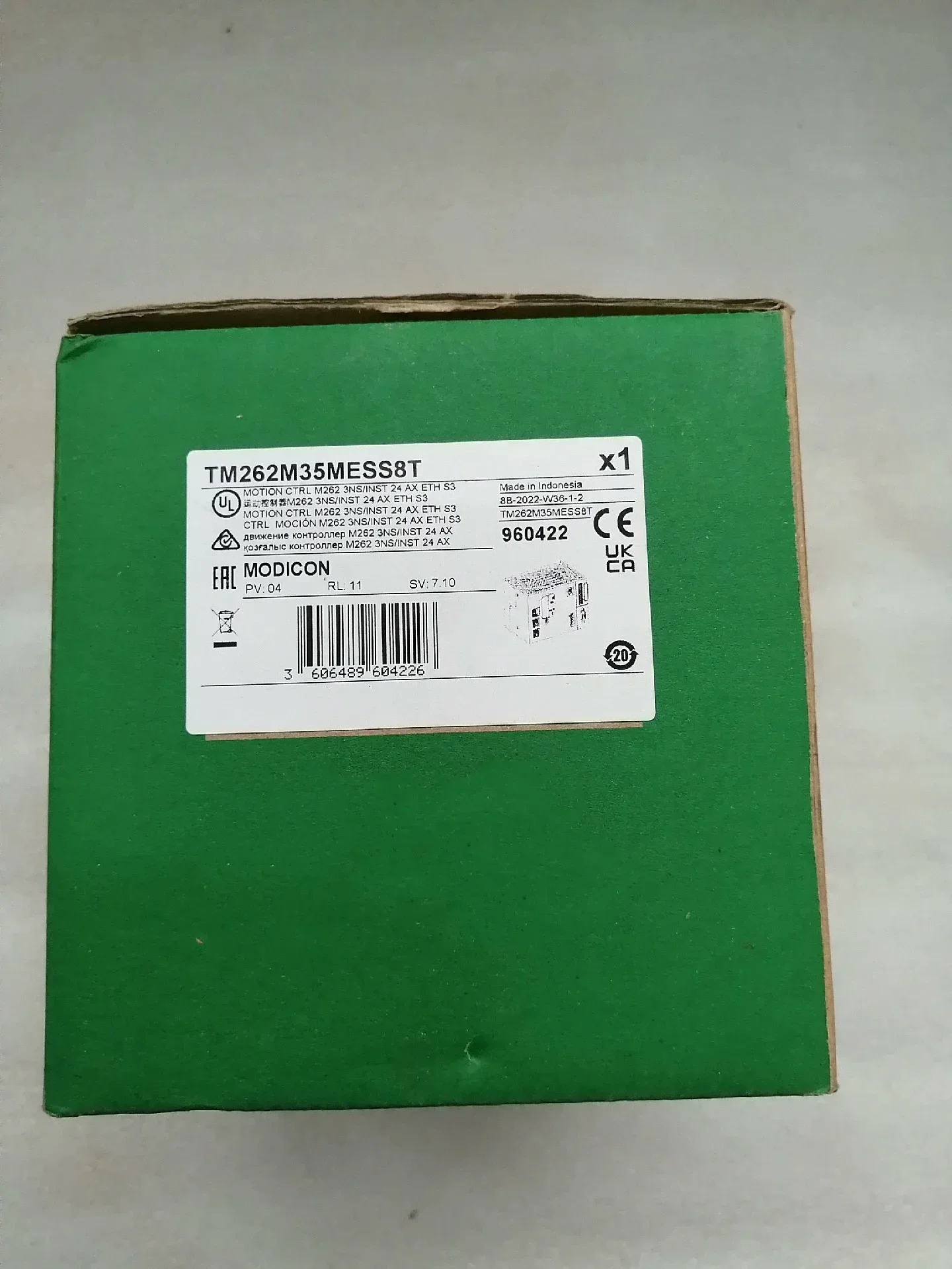 Módulo PLC Original nuevo en Stock TM262M35MESS8T