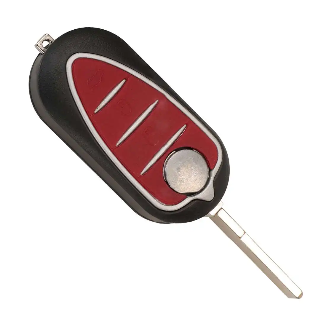 

Смарт-пульт дистанционного управления, 3-кнопочный складной чехол для ключей, держатель для ключей, корпус, подходит для Alfa Romeo Giulietta Mito 2010-2017