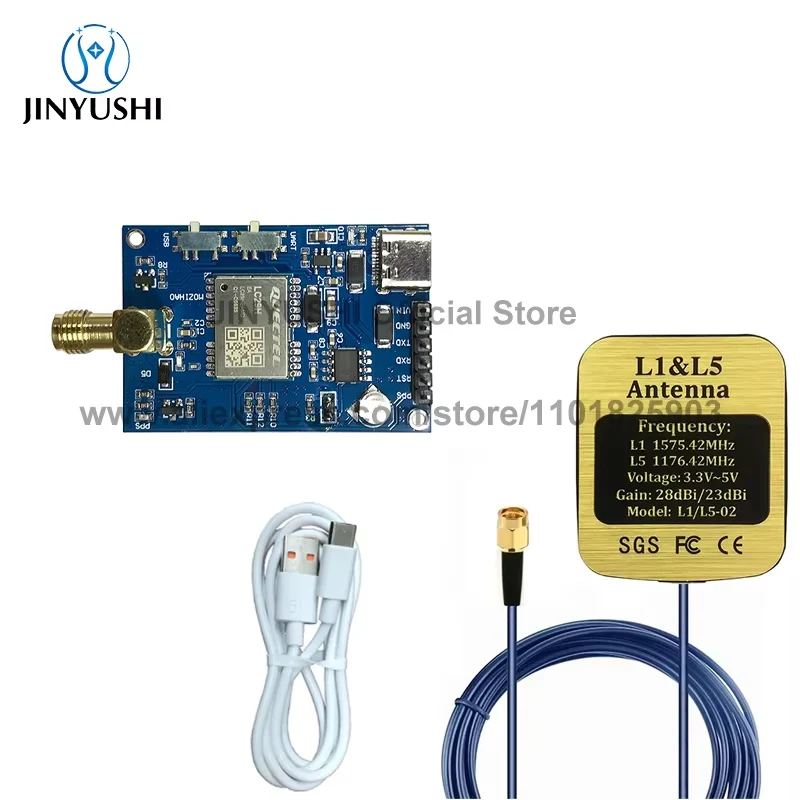 

Quectel LC29H High-precision LC29HBA RTK Board GNSS module LC29HBAMD LC29H-BA RTK+DR GPS L1 L5 GLONASS BDS Galileo