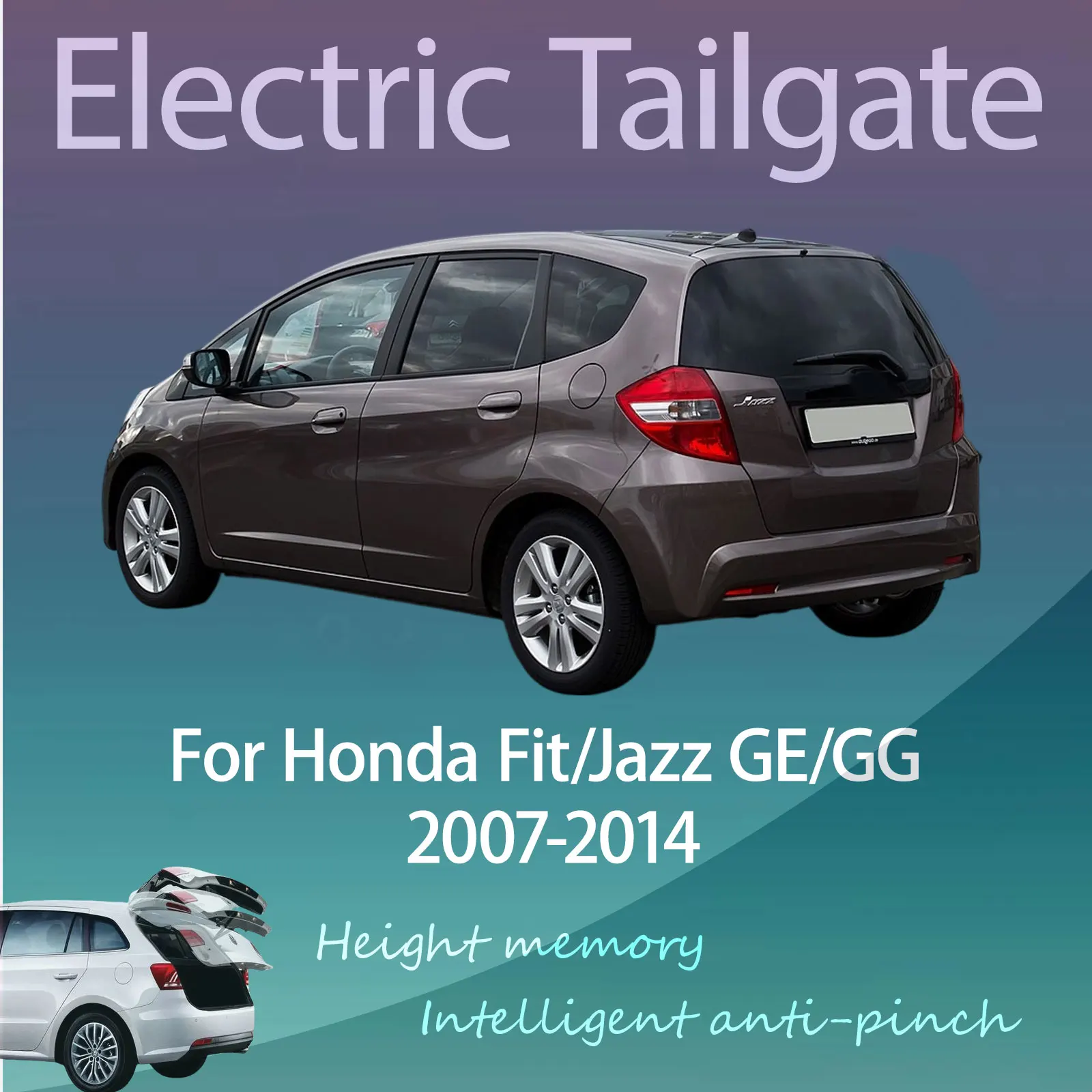 

Для Honda Fit/Jazz GE/GG 2007-2014: Электрический модифицированный умный автоматический подъемник задней двери с управлением по ключу