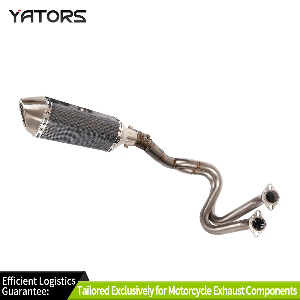 

For Kawasaki Ninja 650 Z650 2017-2021 Exhaust Systems Header Pipe 51mm Mufflers Exhausts Pipes