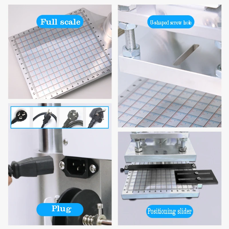 300W 500W Hot Foil Stamping Machine Digital Heat Press Machine PVC Card Book Leather Paper Wood Logo personalizzato goffratura manuale