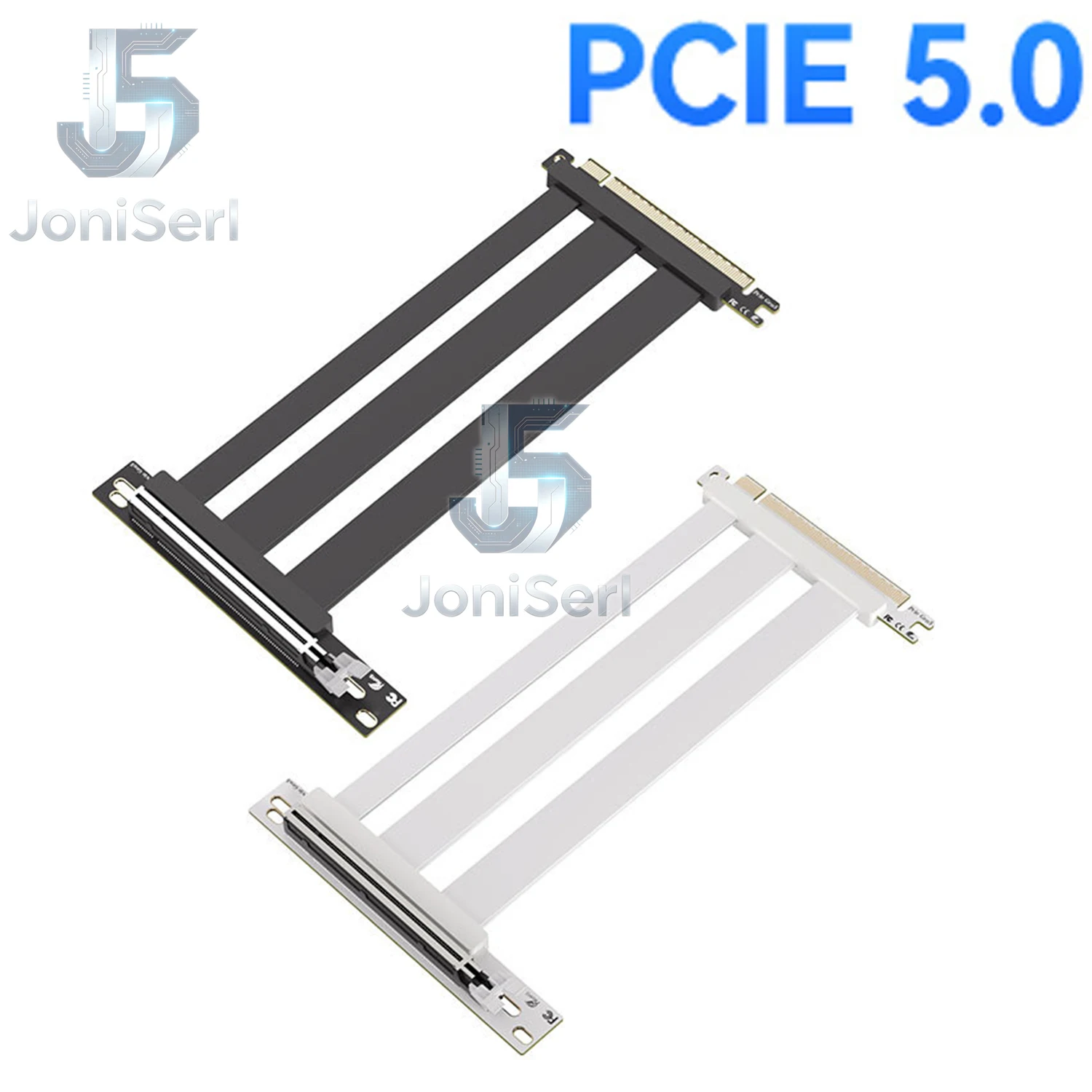 pcie-50-riser-cable-for-rtx5090-rtx4090-rx9070-rx7900-compatible-with-pcie-50-40-gpus90-degree-right-angle