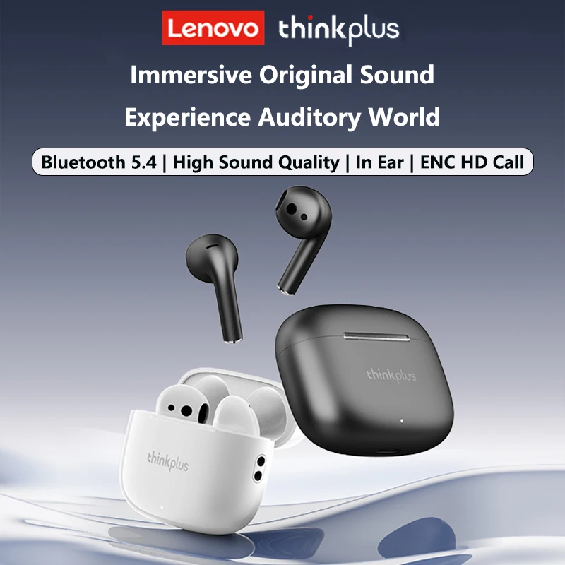 Lenovo LP30 Pro Earphones Wireless Bluetooth 5.4 Headphones TWS Hifi