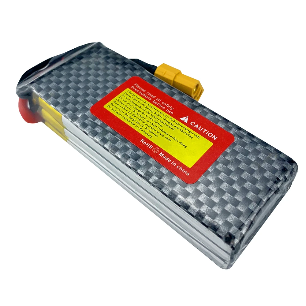 للبيع بطارية ليبو 3S 11.1 فولت 1300mah 1500mAh 1800mAh 2200mah 30C 40C 60C RC ToyCar قوارب بدون طيار أجزاء مع عمداء XT60 T