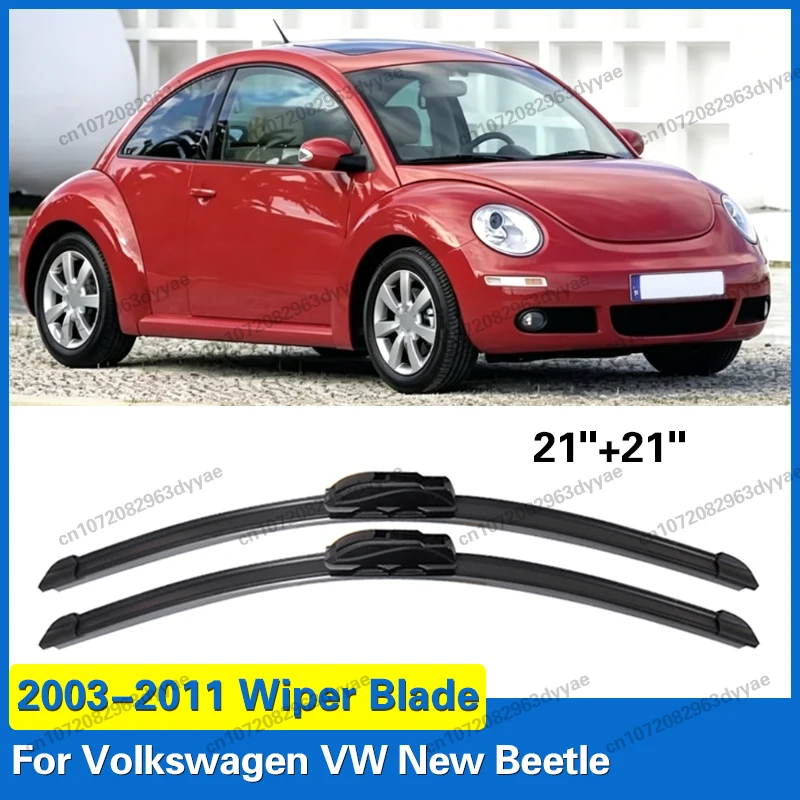 Car Wiper Blade for Volkswagen VW New Beetle 2003-2011 Front Windscreen Windshield Wipers 21