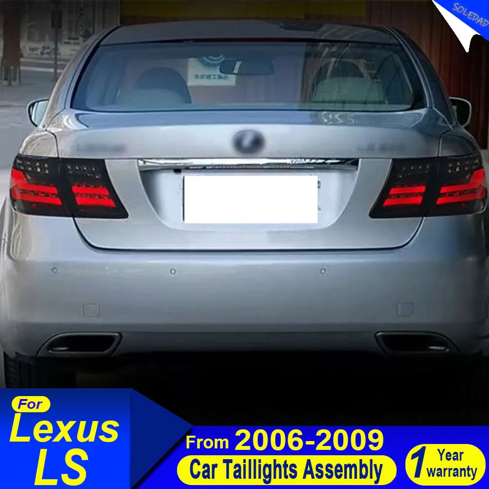 for Lexus LS LS460 LED Taillight 2006-2009 LS600 LS400 LS430 Rear Fog Brake Turn Signal Automotive Accessories LED Tail Lamp