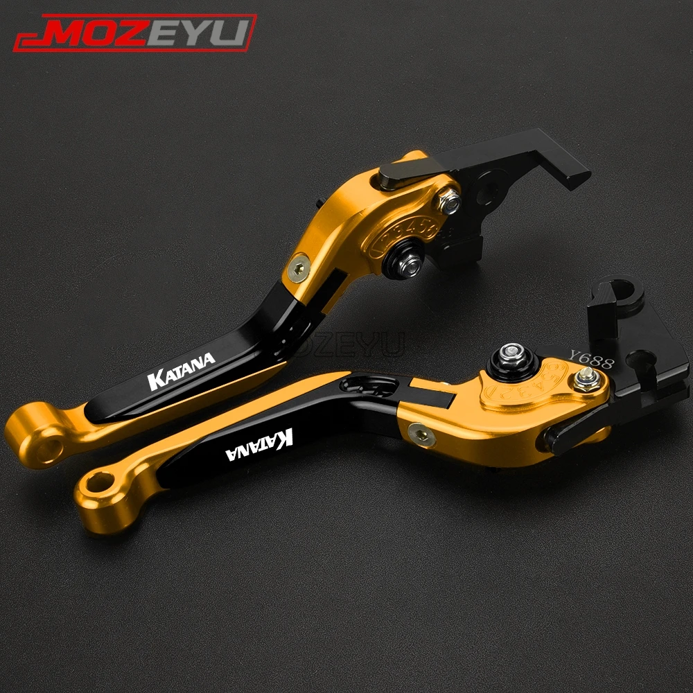 Motorcycle Folding Brake Lever Clutch Lever Handle For SUZUKI KATANA GSX600F GSX750F 1989-2007 2006 2005 2004 2003 2002 2001
