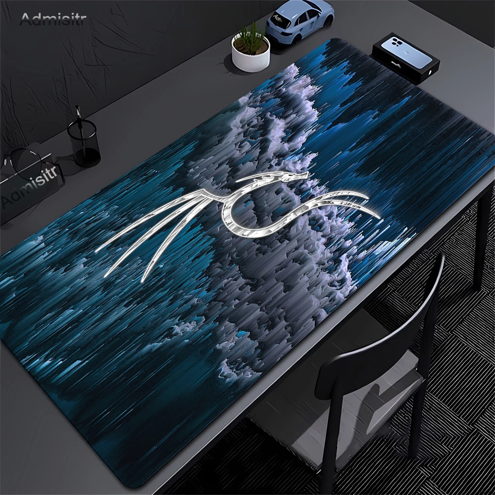 XXL Mouse Pad Kali Linux Playmat Rubber Anti-slip Desk Mat Gamer Pc Computer Accessories Gaming Mat Keypad Expansion Mousepad