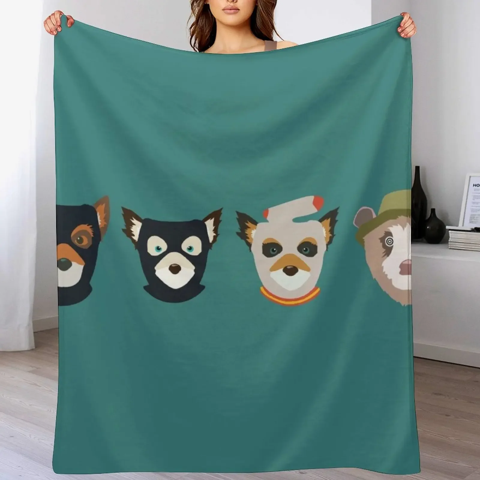 

Fantastic Mr. Fox Throw Blanket Flannel Moving Thin Loose Blankets
