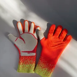 Children Adult football match goalkeeper gloves Thickened latex professional protection non-slip football goalkeeper gloves