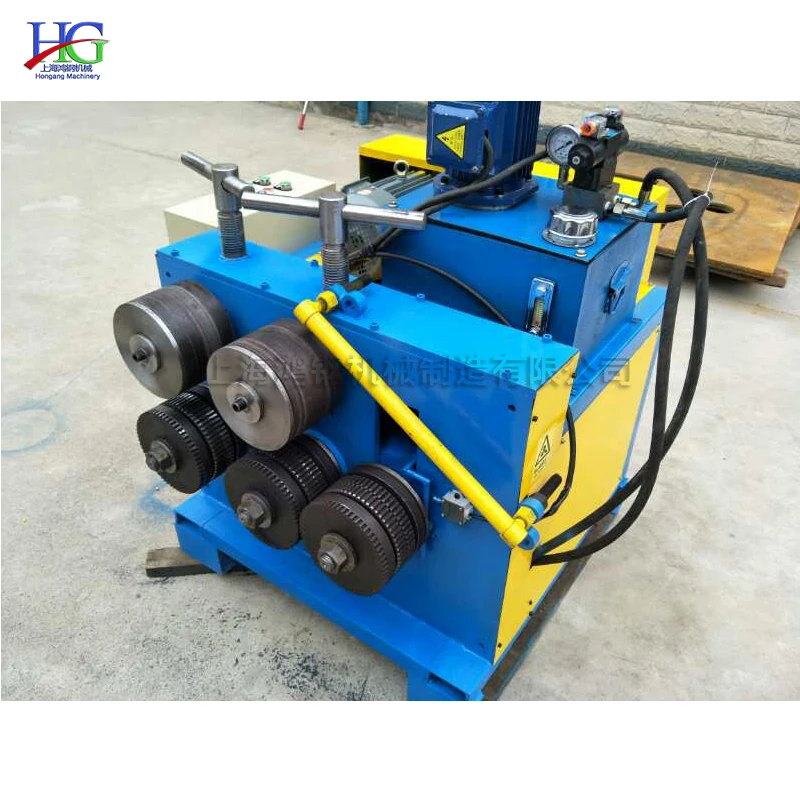 Electric Channel Steel Coiling Machine Heavy-Duty Industrial Round Forming Machinery for Metal Profiles