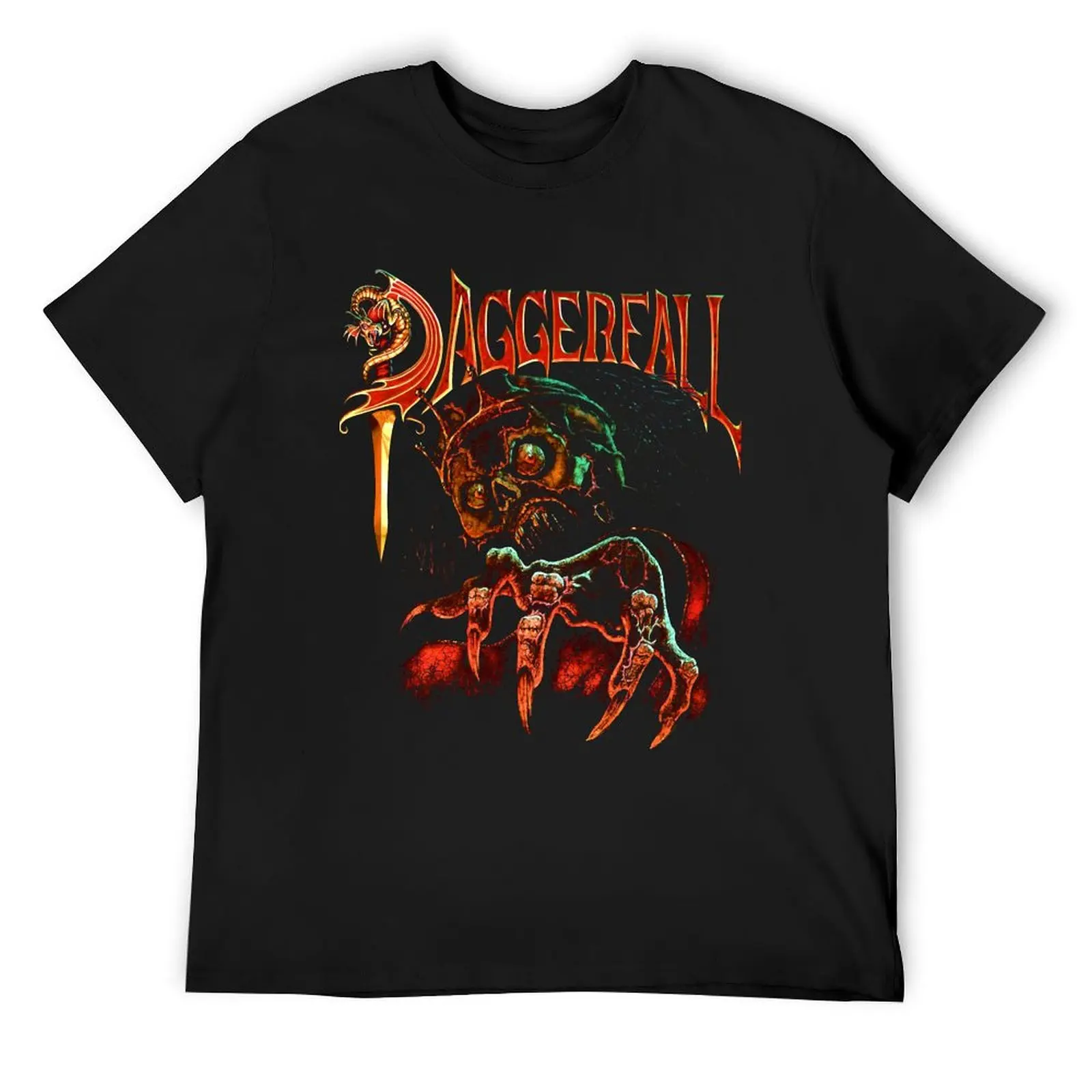 Daggerfall T-Shirt plus sizes sports fans tees new edition cotton t shirt men