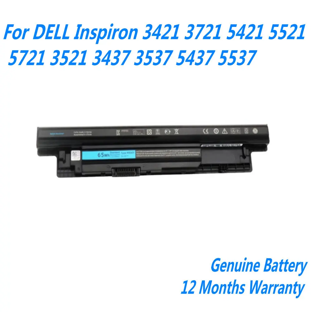 NEW MR90Y Laptop Battery For DELL Inspiron 3421 3721 5421 5521 5721 3521 3437 3537 5437 5537 11.1V 65WH