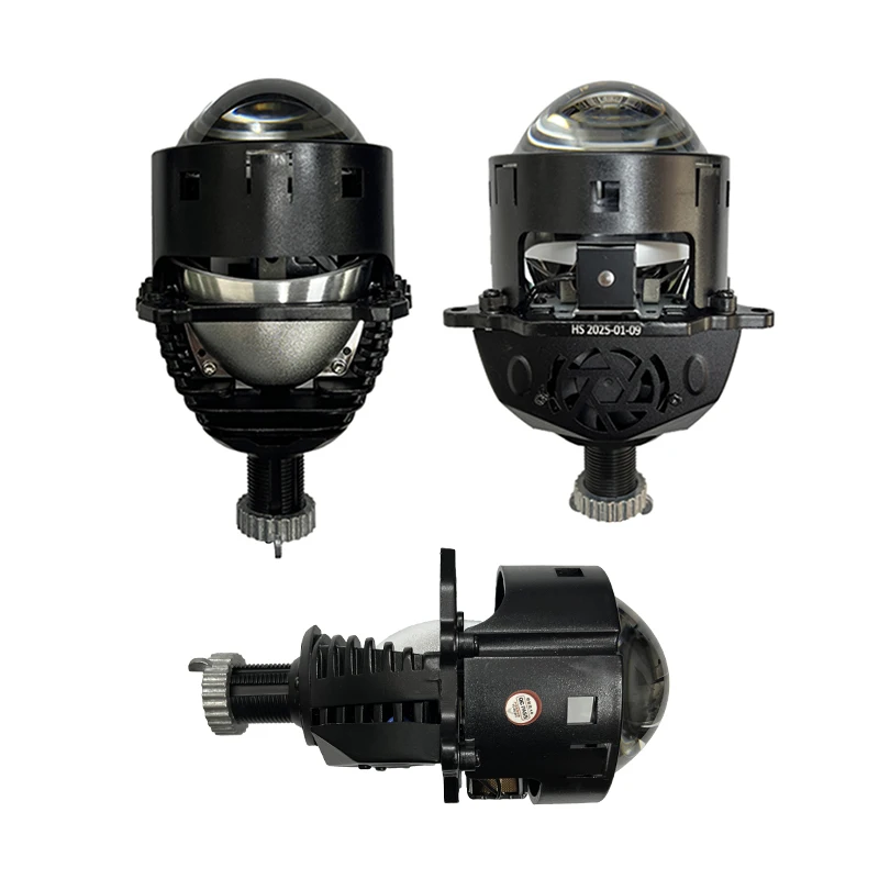 

2pcs LED dual lens lossless lens car headlight modification universal angel eye super bright fast start laser headlight