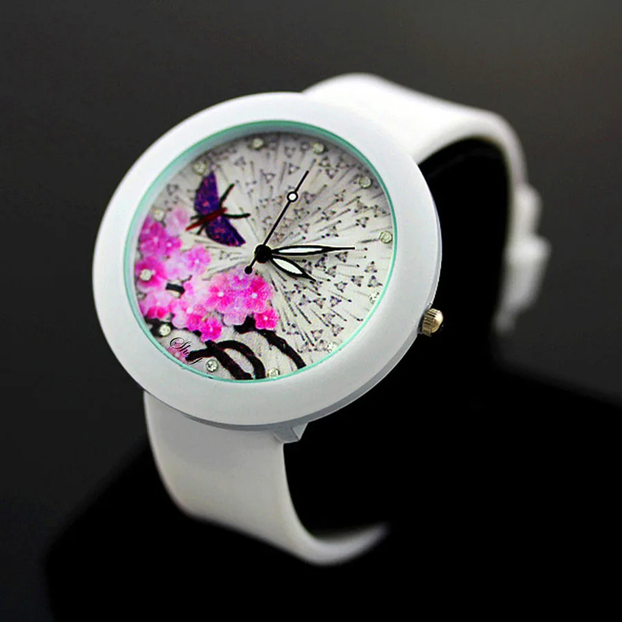 shsby More design casual watch woman and girl quartz watch silicone watch women dress watches