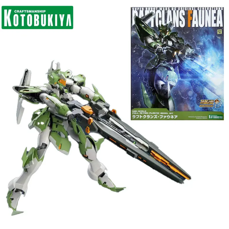 KOTOBUKIYA prawdziwy Super Robot Wars OGThe Moon wellers figurka Anime BAFTCLANS FAUNEA zabawki figurki akcji dla dzieci Model prezentowy