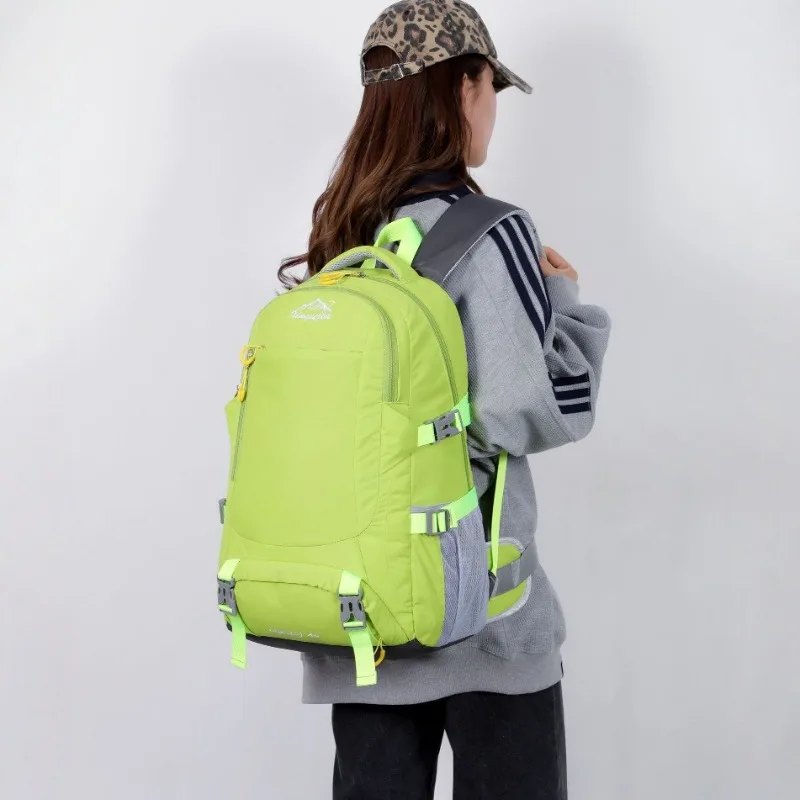 

New 40-liter Mountaineering Bag Waterproof Outdoor Backpack Men and Women Lightweight Hiking Shopping Camping Travel Backpack