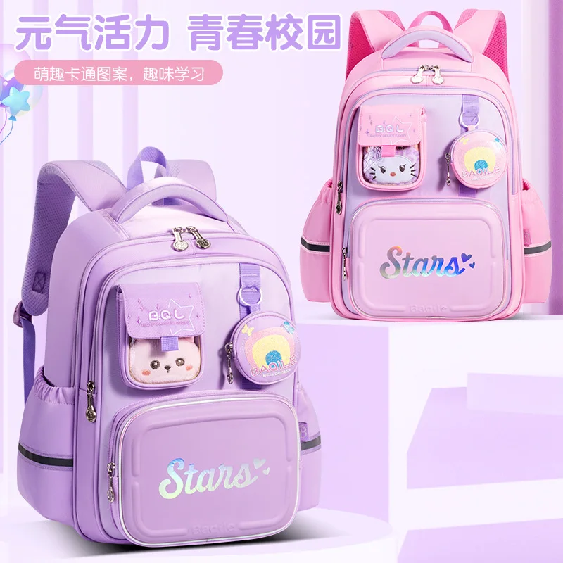 

Cartoon Ergonomic Spine-Support Backpack for Kids, High-Capacity School Bag for Boys Girls,Kids Bookbag Back to School