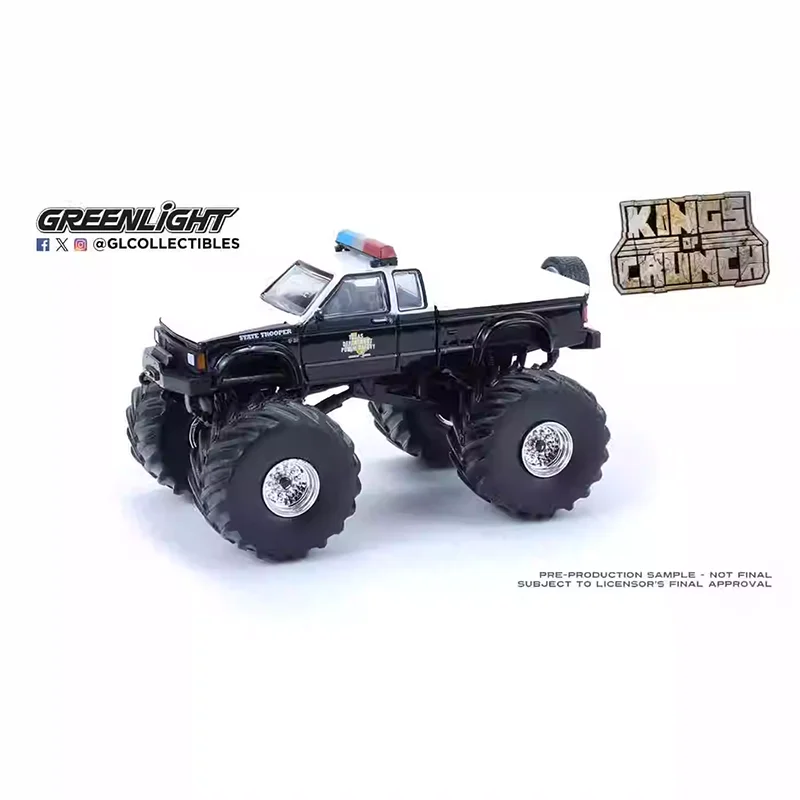 Greenlight – modèle de voiture en alliage GMC S-15, échelle 1:64, classique, Souvenir pour adulte, cadeau, affichage statique, 1990