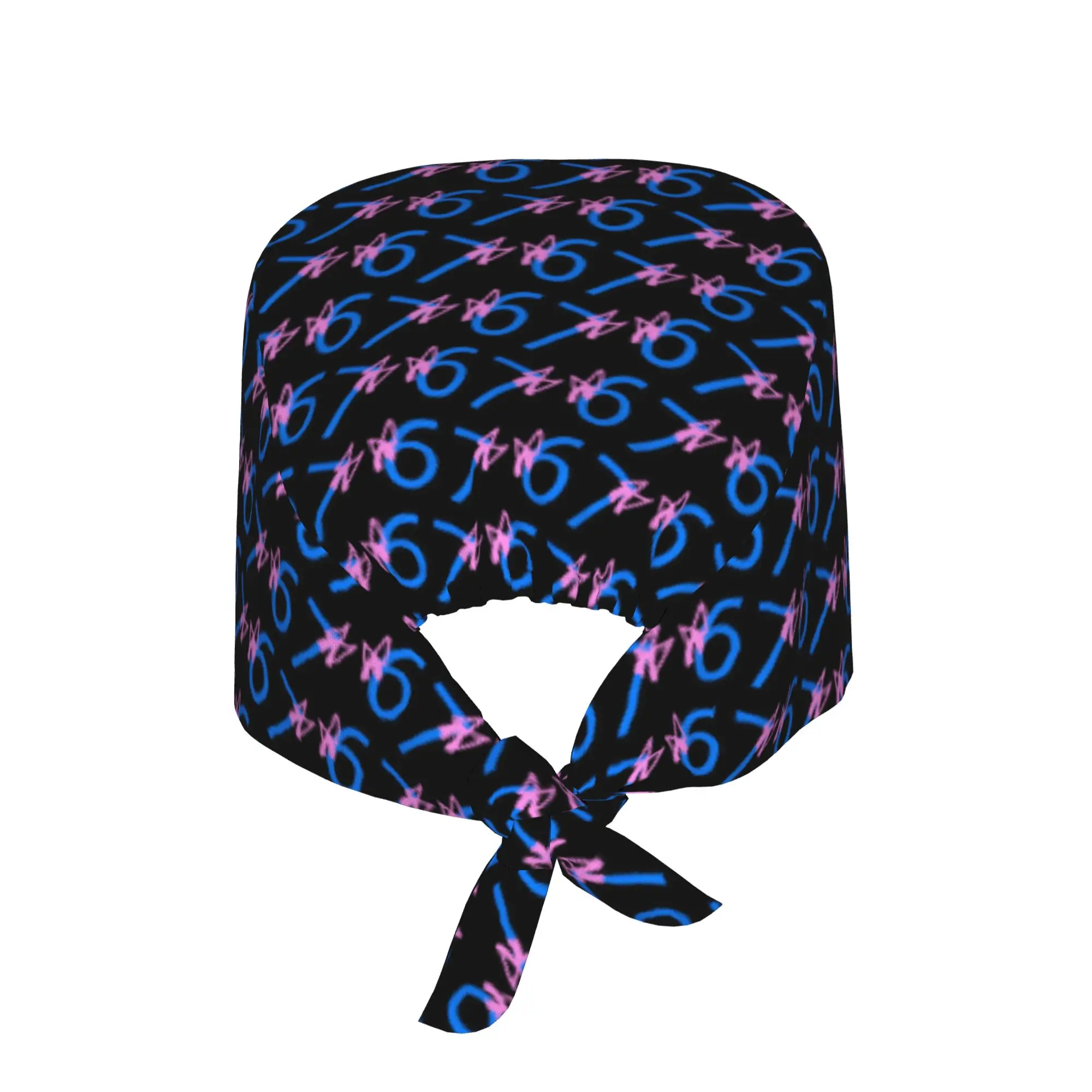 

Custom Six Seven 67 Scrubs Cap Surgical Hats Men Women Operating Room Cap Operator Hats Lab Works Hat