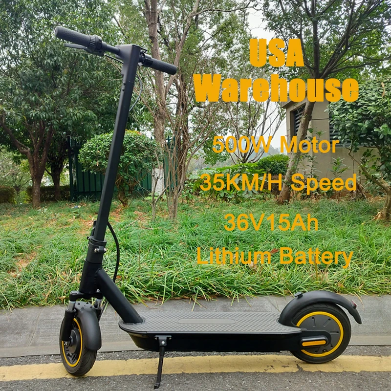 

Foldable Electric Scooter for Adult 500W Motor 36V15Ah Lithium Battery 10-Inch Tires Double Suspension Electric Skateboard
