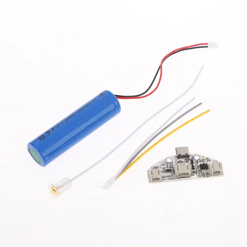 1/3/15Pcs Type-C Charging Port DC3.7V Input Light Source LED Light Panel Dimming Controller With Touch ON/OFF Switch