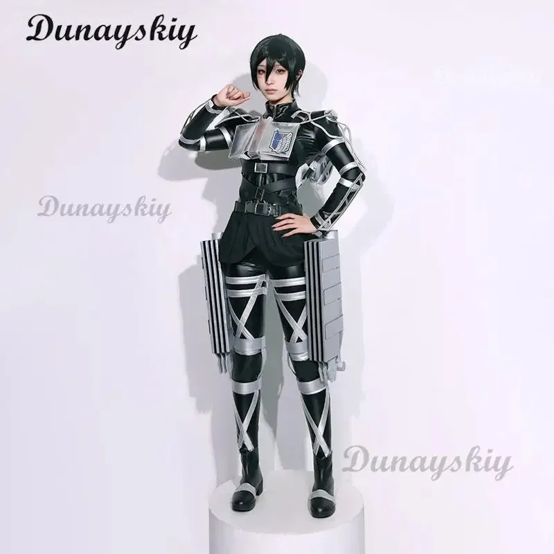 l'attacco-finale-della-stagione-su-titano-cosplay-anime-rivaille-cosplay-mikasa-ackerman-costume-vestito-di-halloween-shingeki-no-kyojin