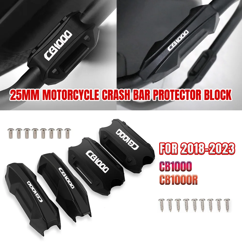 

Motorcycle Bumper Engine Guard 25MM Protection Block Crash Bar Decorative FOR HONDA CB1000 CB 1000 CB1000R CB 1000R 2008-2023