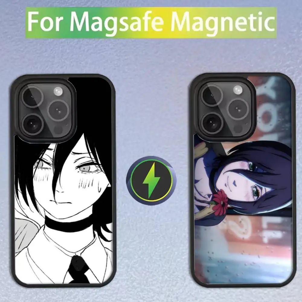 

C-Chainsaw M-Man Reze Phone Case For iPhone 16,15,14,13,12,11,Pro,Max,Plus,Mini,SE Magsafe Magnetic Wireless Charging