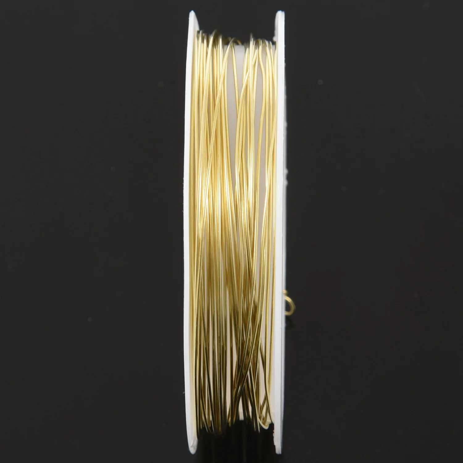 컬러 황동 와이어 골드, 9m x 0.5mm