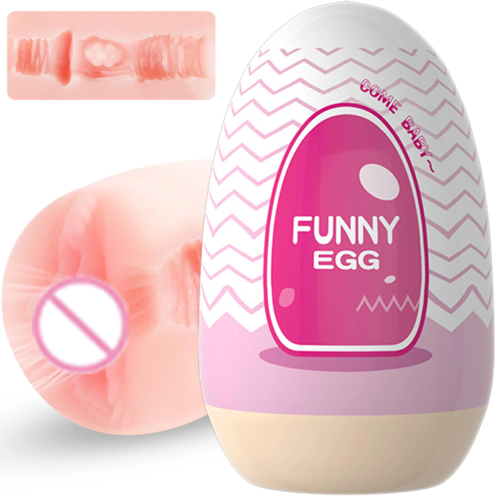 Mini Portable Masturbation Egg Cup Realistic Vagina Beginner Soft Masturbation Cup Penis Massager Stimulator Sex Toys for Man