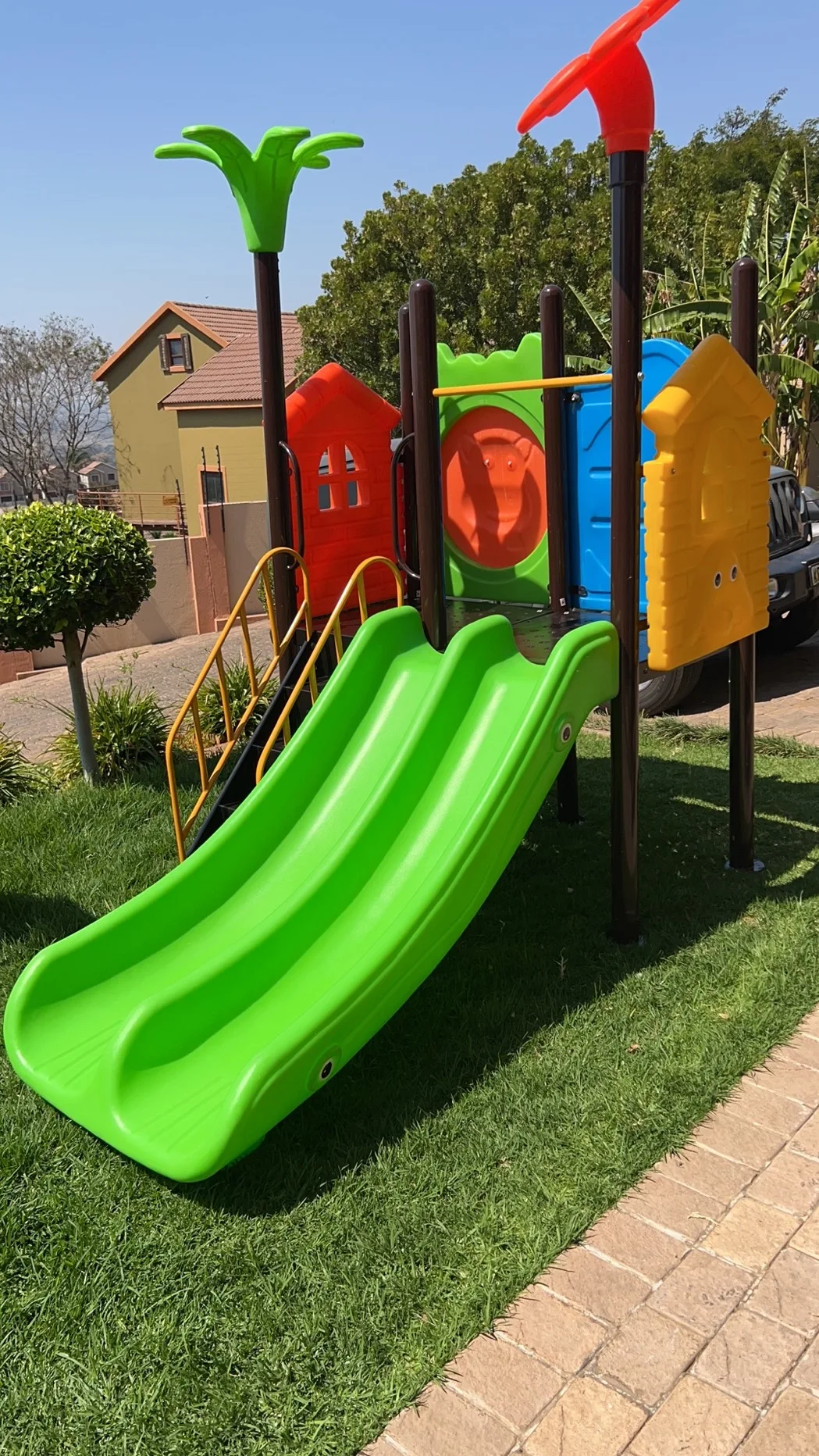 kids toy slide baby outdoor games swing kindergarten sets children's plastic child children playground indoor garden large B17