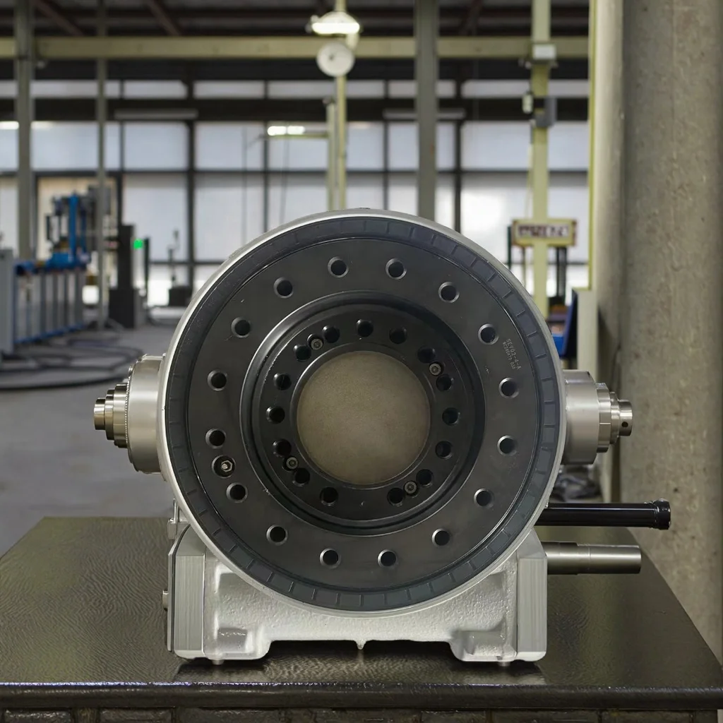 Aerial Working Platform Turntable Slewing Drive with Worm Gearing Arrangement Custom ODM Support，Ratio 59:1