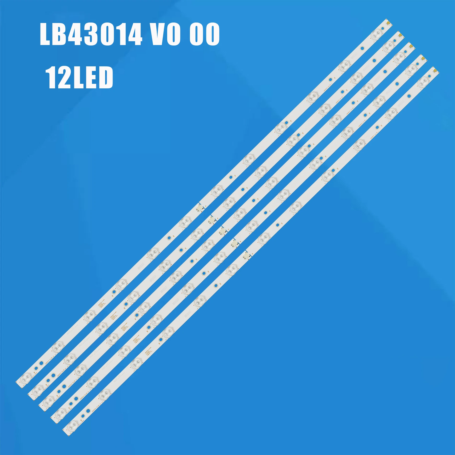 

Лента светодиодной подсветки для 43PUS6401/60 43PUT6101 43PFT4439 43PFH4319 43PUS6432 TPT430U3 GJ-2K16-430-D512-V4 TPT430U3-EQYSHM.G