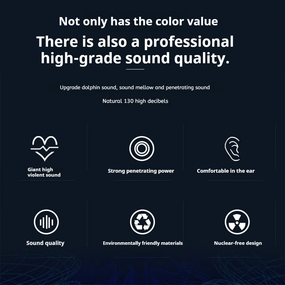 صفارة رياضية على شكل دولفين بصوت عالٍ، صفارة الحكم في الهواء الطلق لتدريب كرة السلة وكرة القدم للأطفال، معدات المعلم البولي ايثيلين