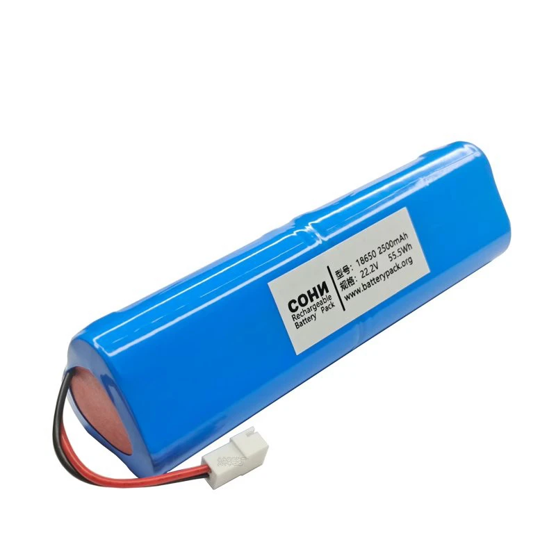 22.2v 55.5Wh 18650 2500mAh Fascia Gun Rechargeable Lithium Battery Pack