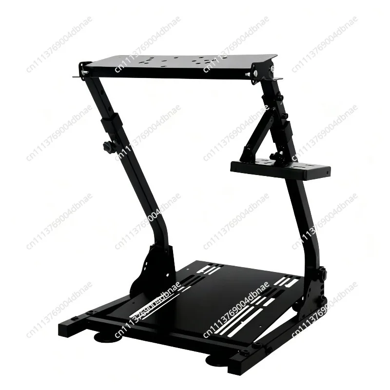 Folding sim racing game steering wheel seat stand