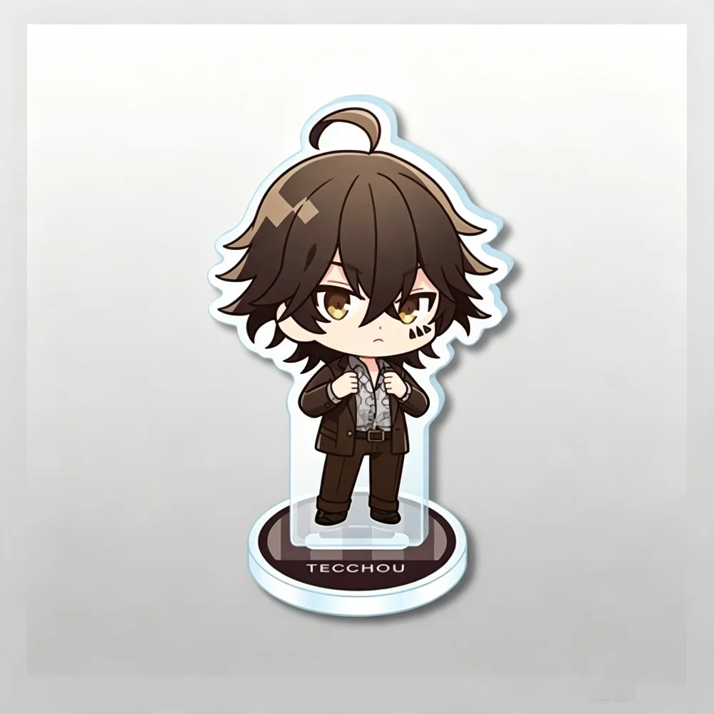 Bungo Stray Dogs Anime Acrylic Stand Keychain Q Version Cute Atsushi Ryunosuke Osamu Sigiku Tecchou Desktop Decor