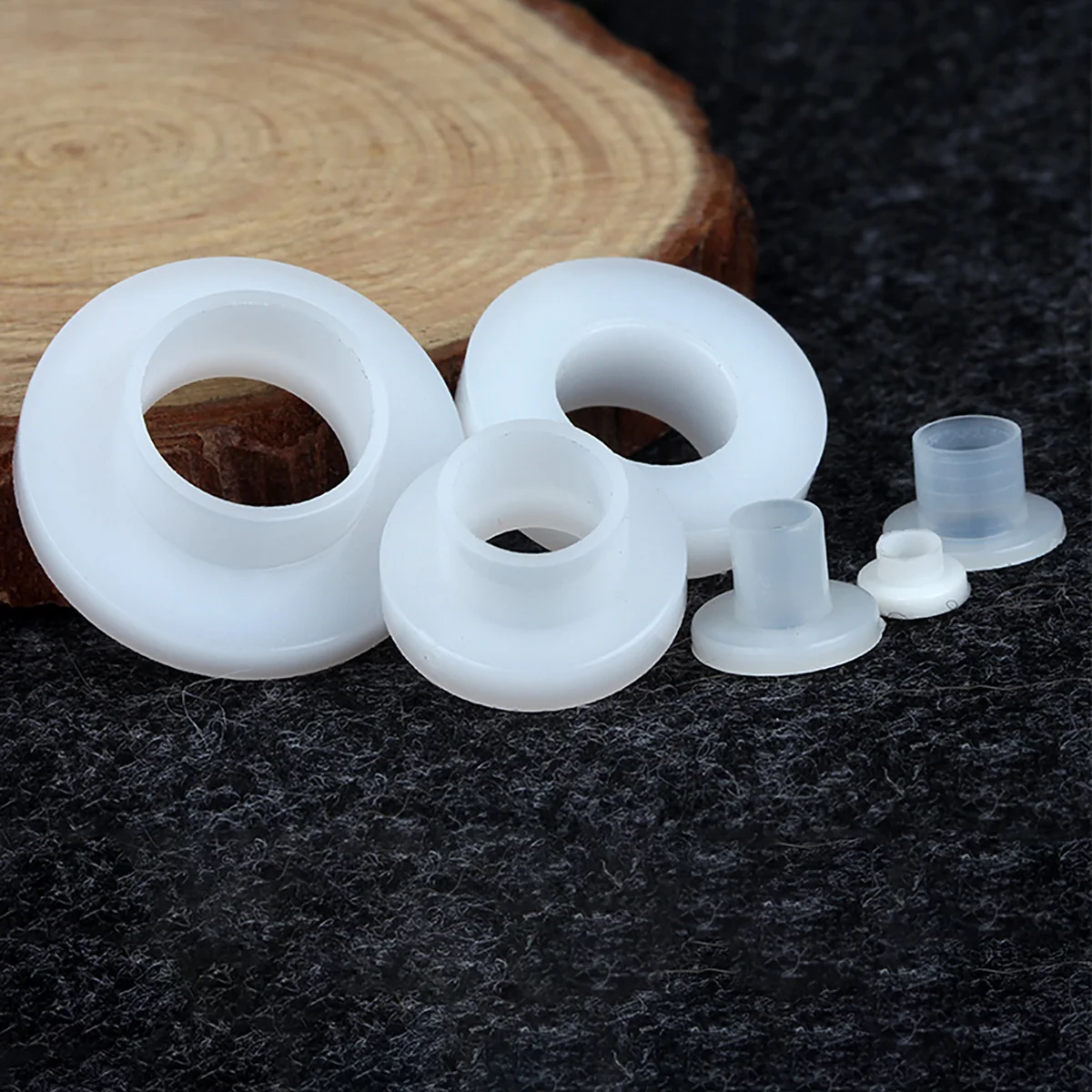 T-type Nylon Stepped Washer/Concave-Convex Thread Bushing Insulating Pellets