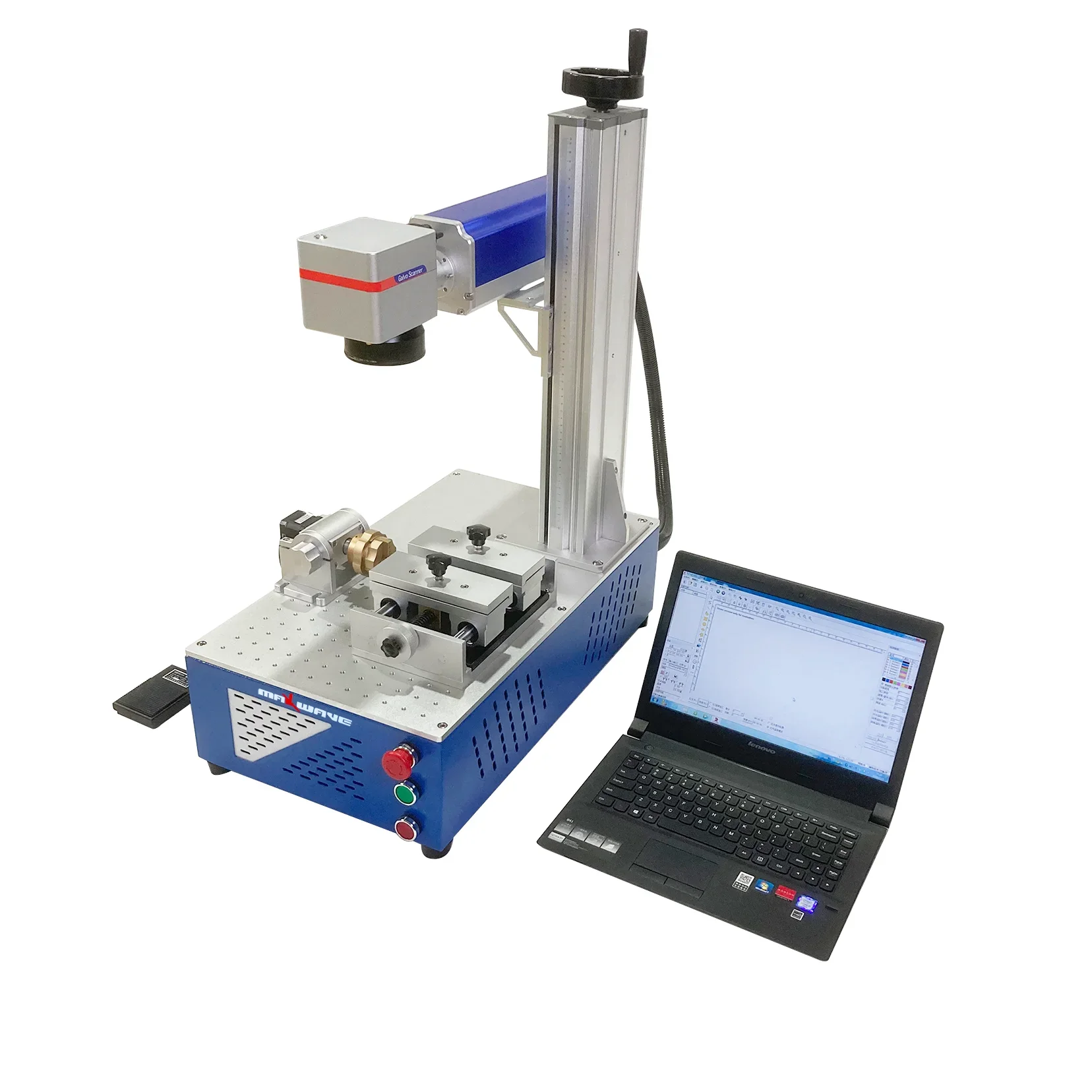 20w 30w 50w Mini Handheld Portable Raycus Fiber Laser Marking Machine board Ezcad Competible Lightburn EU STOCK DDP TO EU